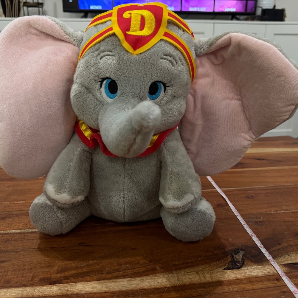 Disney store soft Dumbo Plush 12”